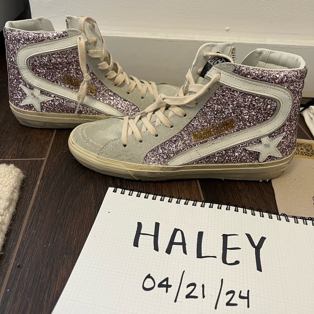 BRAND NEW & NEVER WORN GOLDEN GOOSE SLIDES